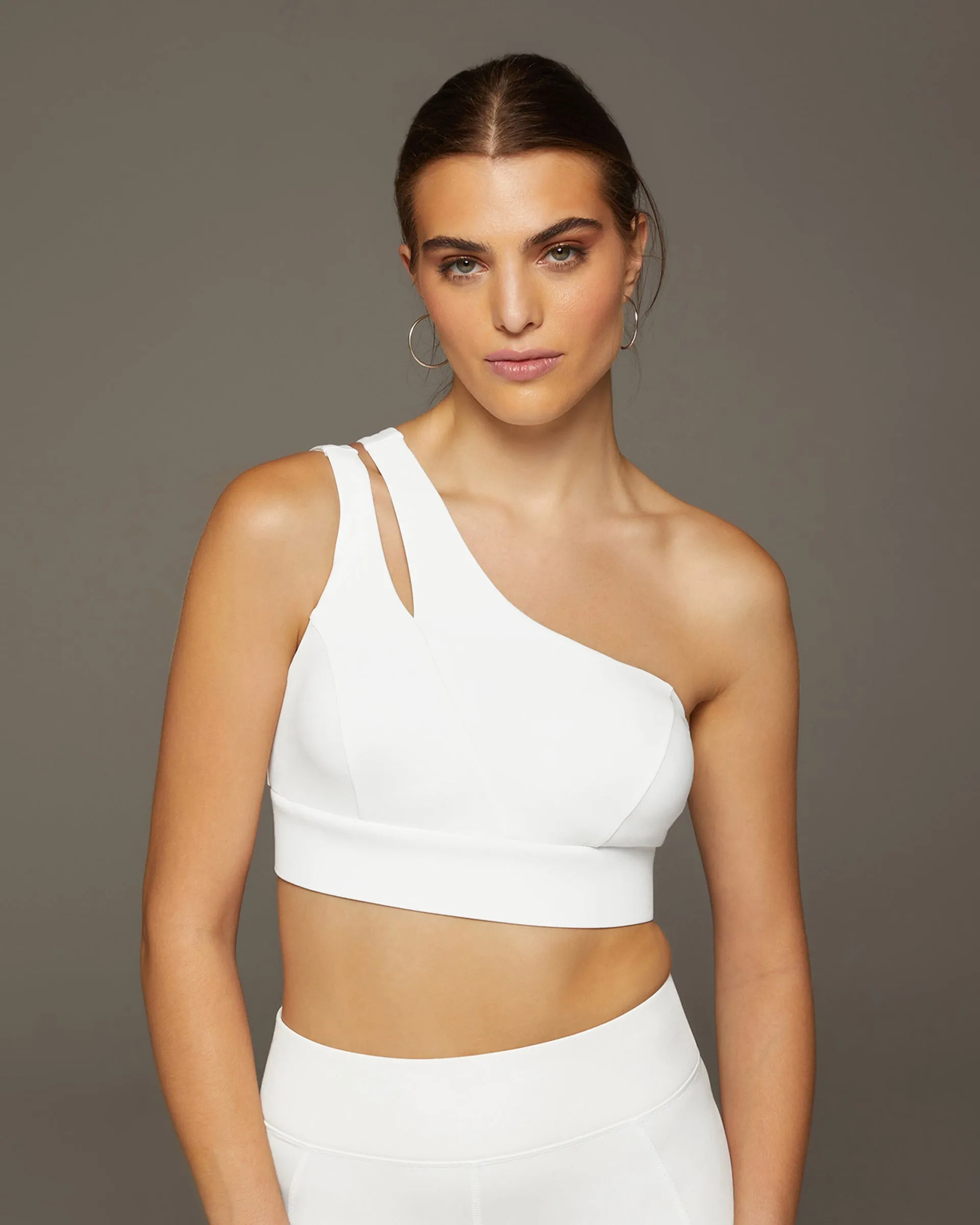 Tigress Longline Bra | White MICHI