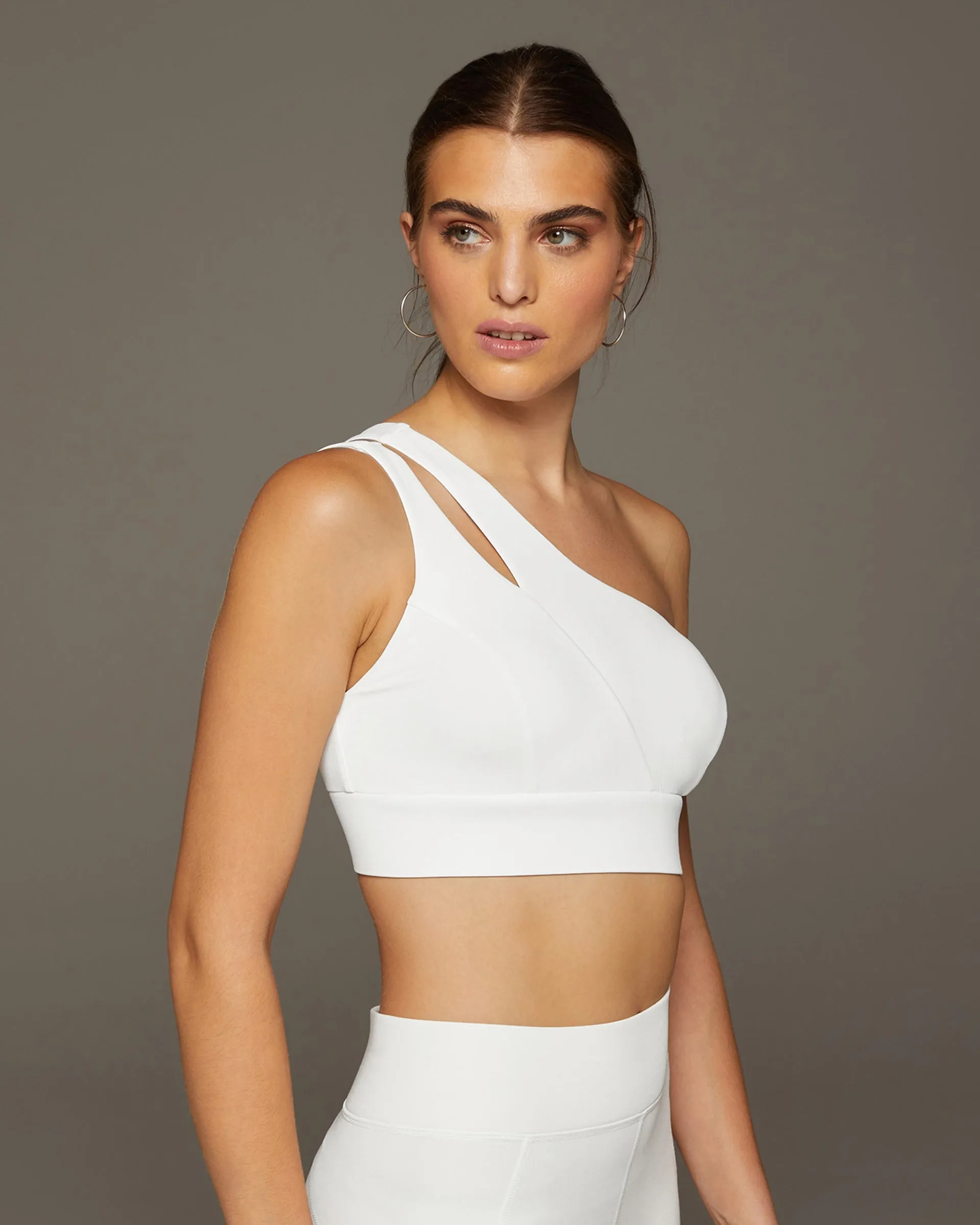 Tigress Longline Bra | White MICHI