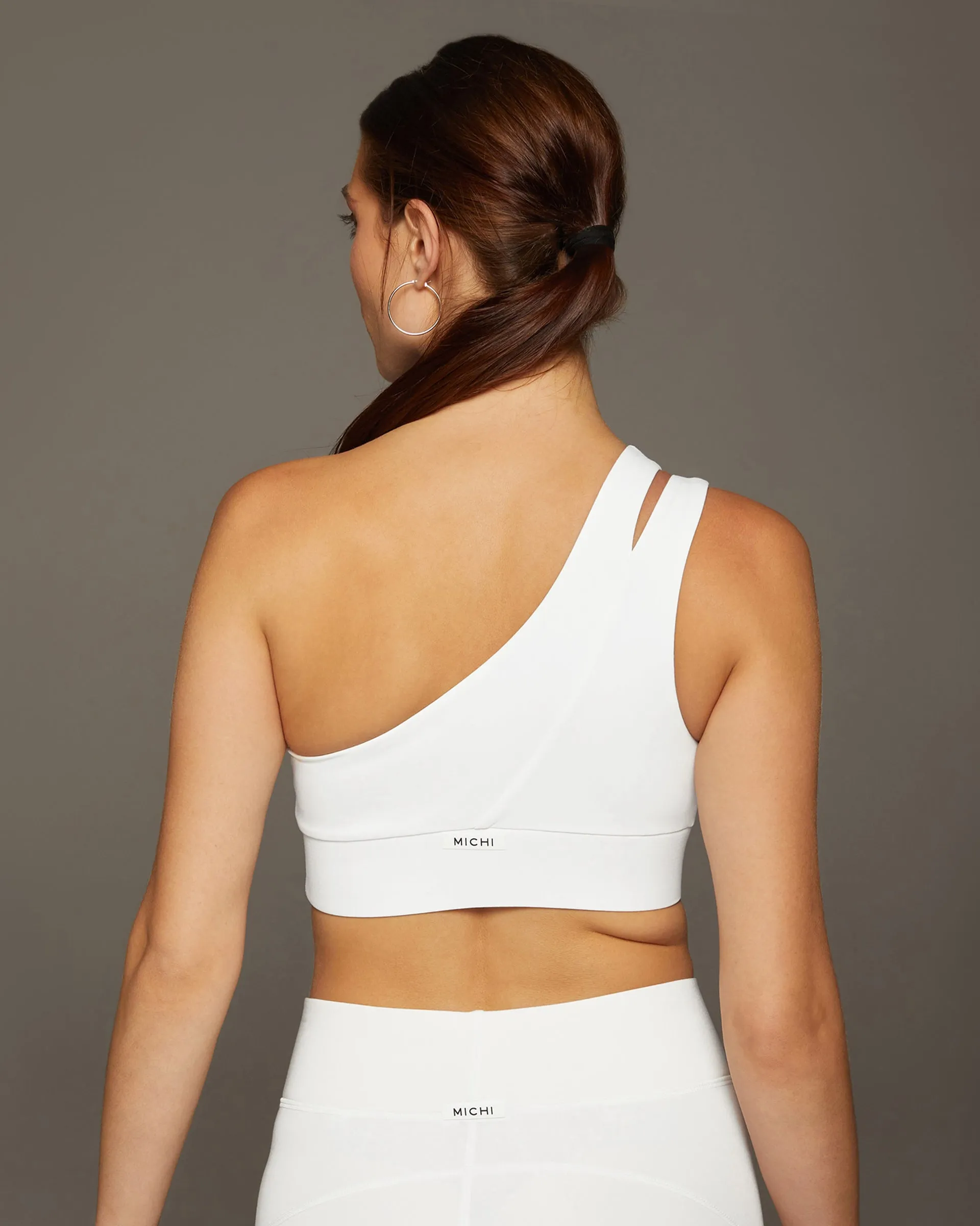 Tigress Longline Bra | White MICHI