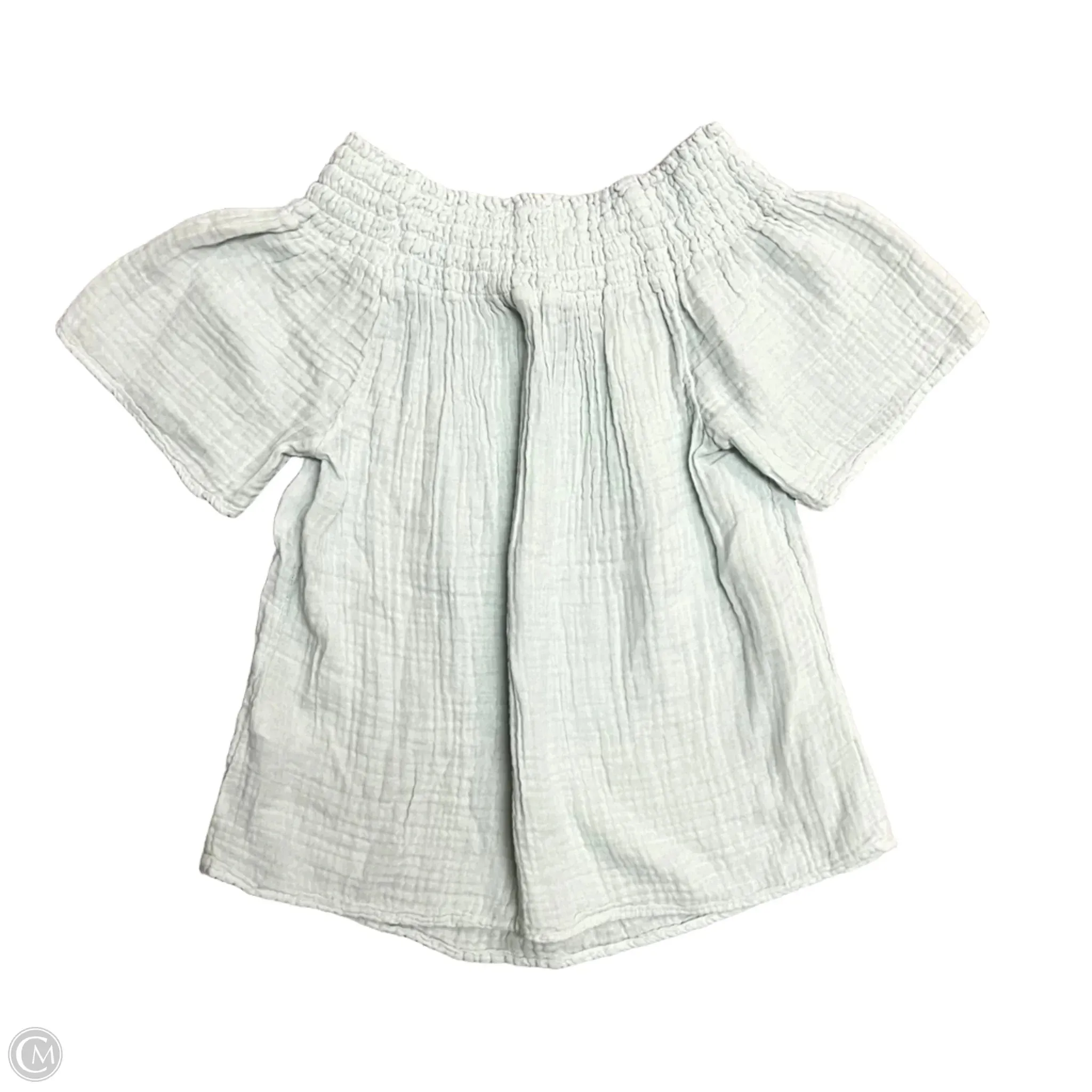 Top Short Sleeve By Michael Stars In Blue, Size: S