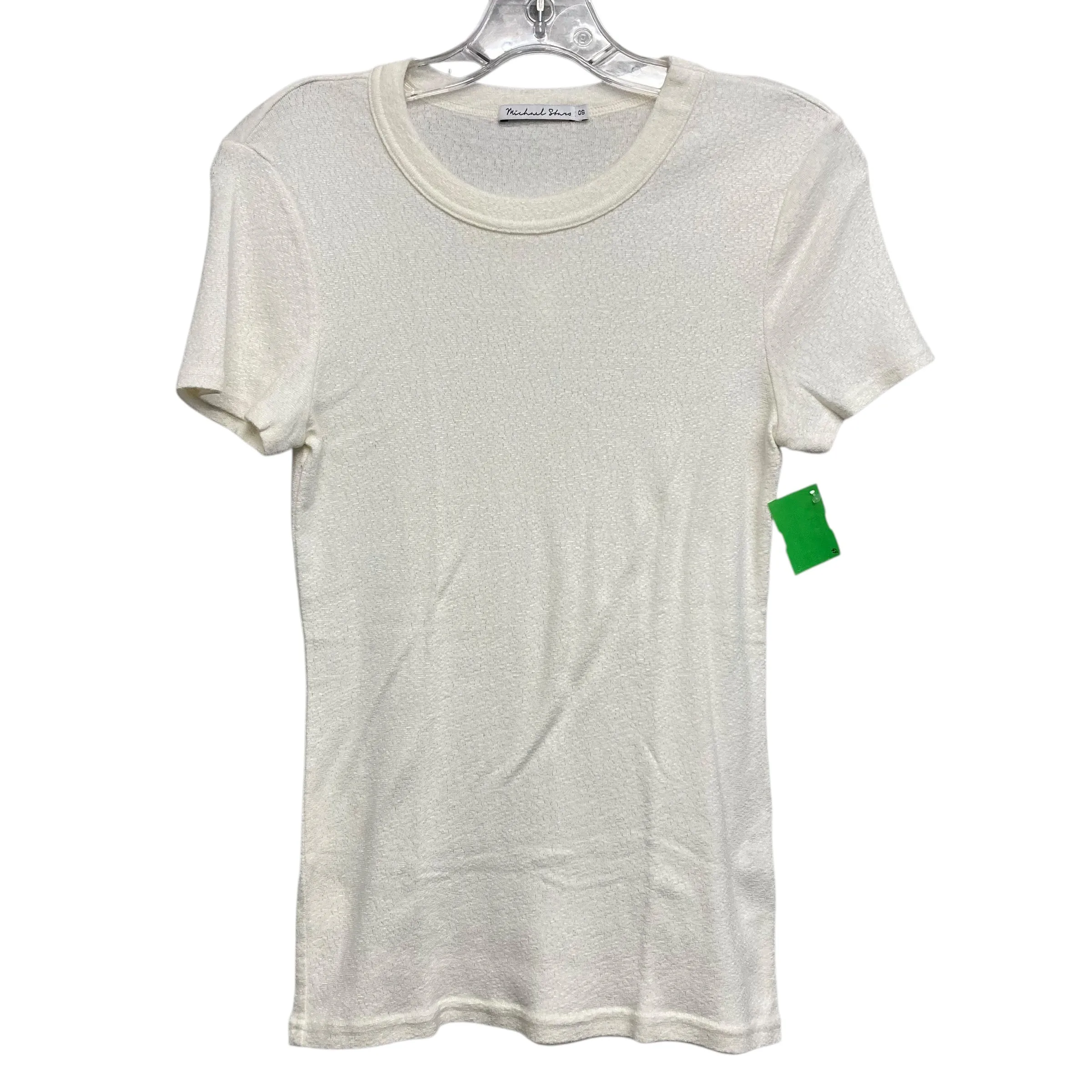 Top Ss Basic By Michael Stars In Cream, Size:Osfm