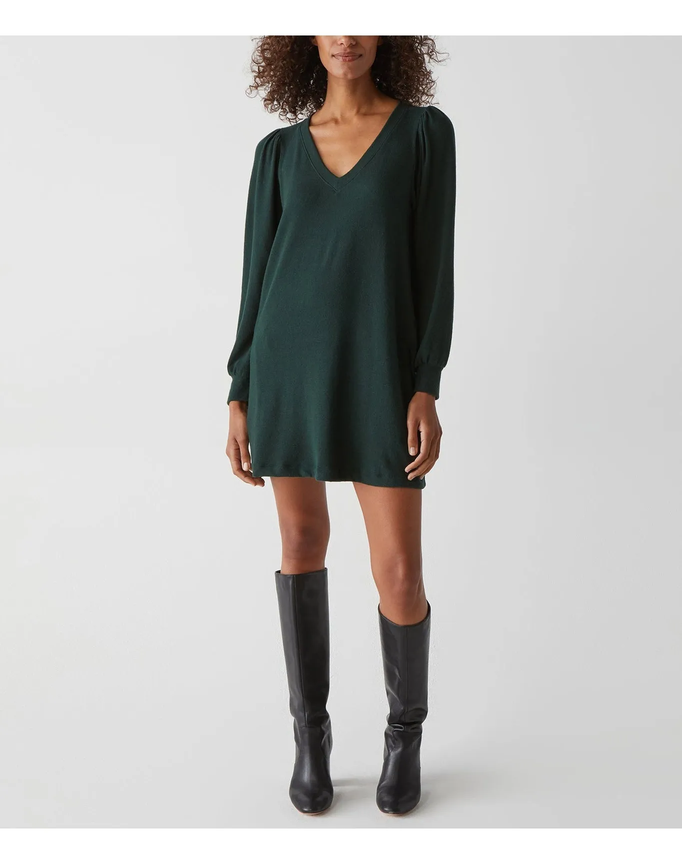 Trisha V-Neck Dress | Balsam MICHAEL STARS