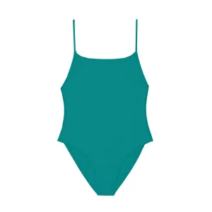 Trophy One Piece | Aqua Sheen JADE SWIM