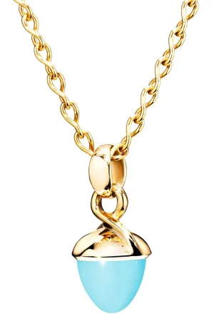 Turquoise Mikado Bouquet Pendant