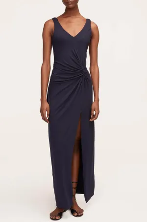 Twist Modal Front Dress | Dark Navy REBECCA TAYLOR