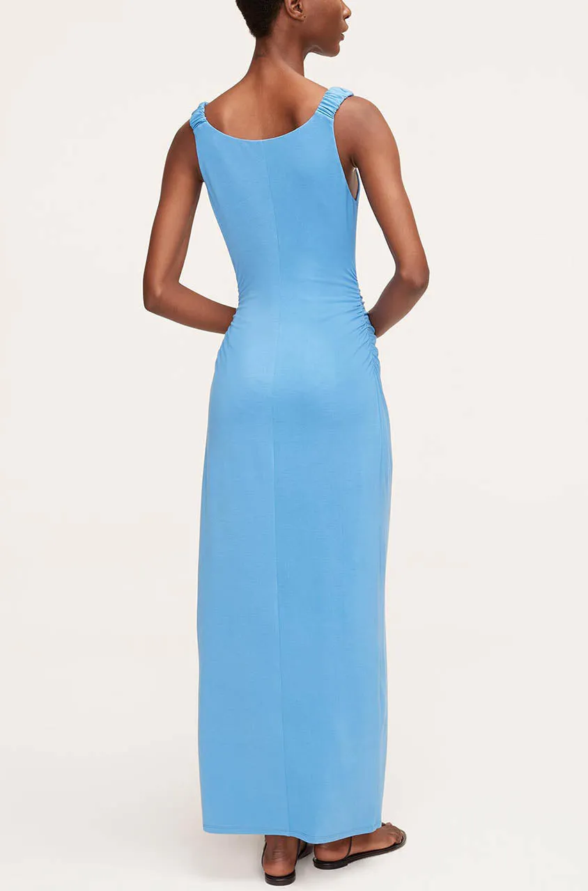 Twist Modal Front Dress | Infinity Blue REBECCA TAYLOR