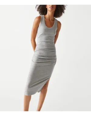 Ulla Ribbed Dress | Heather Grey MICHAEL STARS
