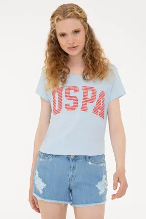US Polo Assn. Crew Neck T-Shirt USPA Dots - Women