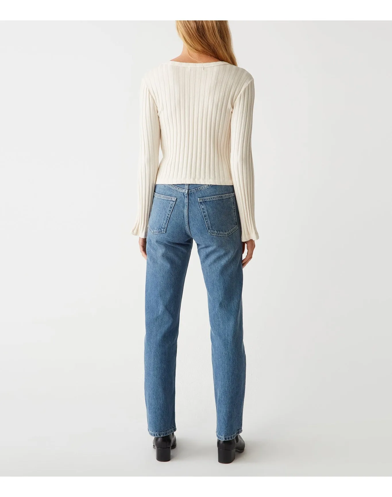 Valerie Bell Sleeve Top | Chalk MICHAEL STARS