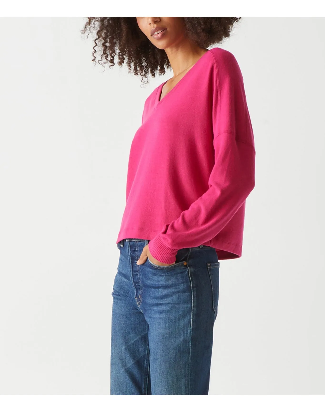 Vic V-Neck Pullover | Dark Voltage MICHAEL STARS