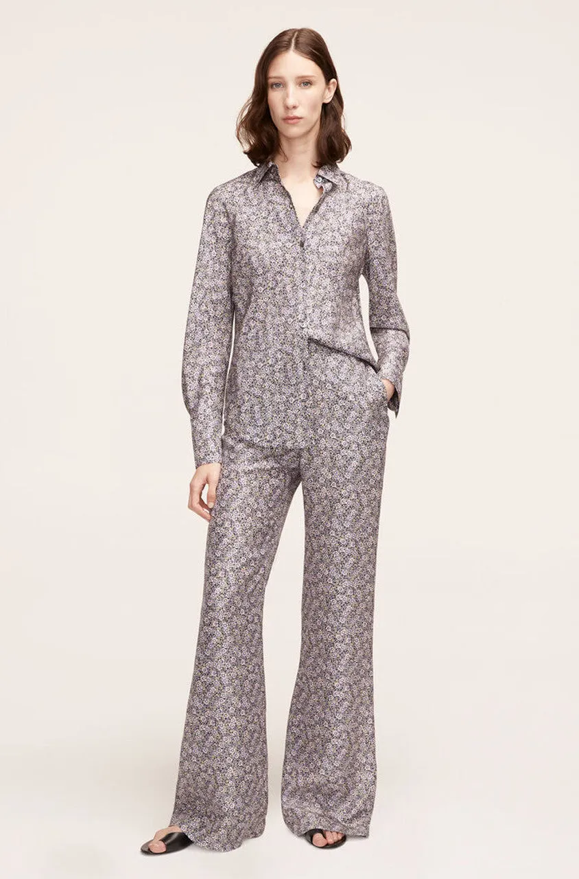 Violet Fleur Silk Pajama Pant | Violet Fleur Morning Glory Combo REBECCA TAYLOR