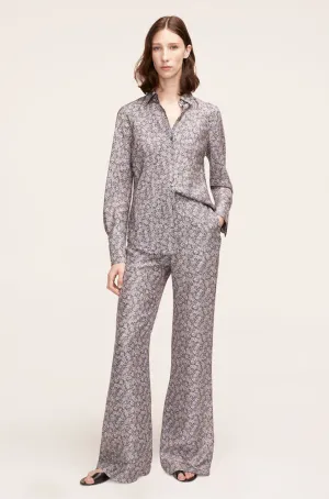 Violet Fleur Silk Pajama Pant | Violet Fleur Morning Glory Combo REBECCA TAYLOR