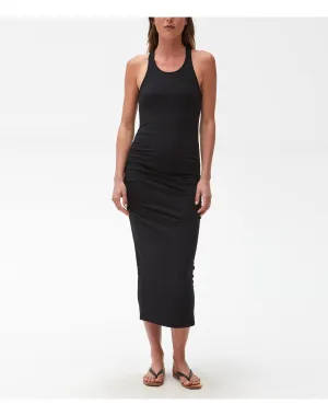 Vivian Racerback Midi Dress | Black MICHAEL STARS