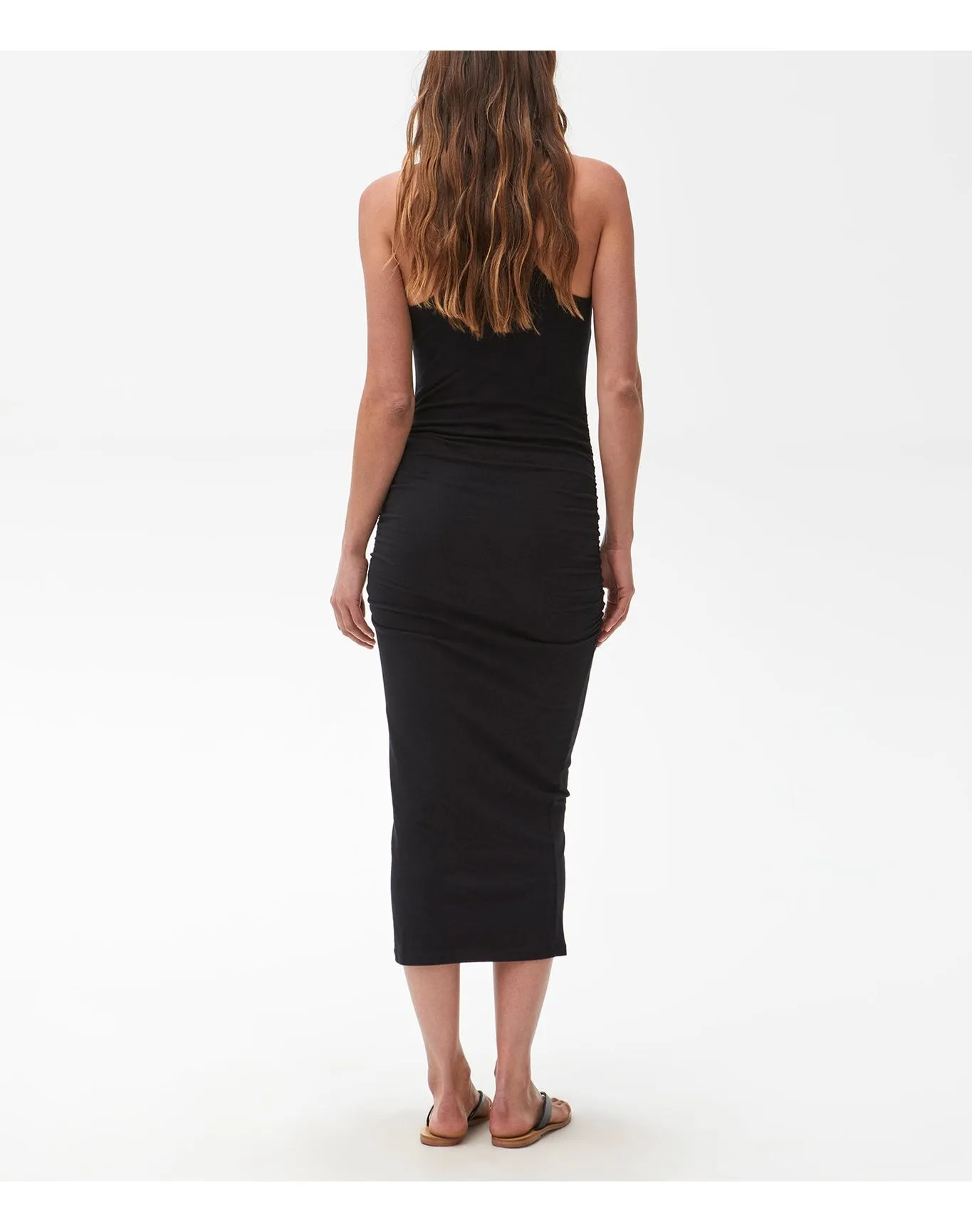 Vivian Racerback Midi Dress | Black MICHAEL STARS