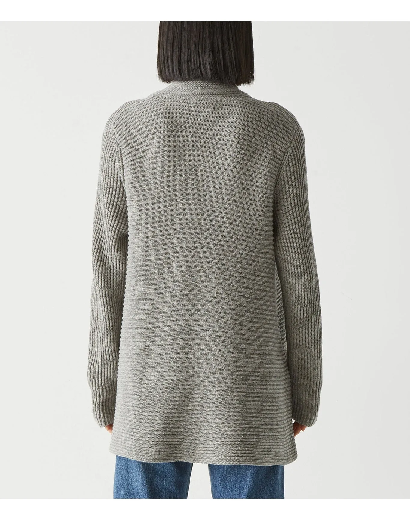 Vonn Open Cardigan | Heather Grey MICHAEL STARS