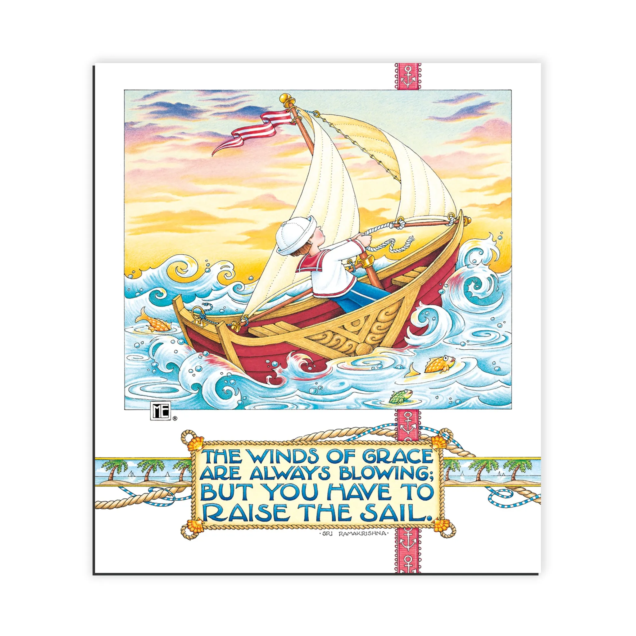 Winds of Grace Magnet