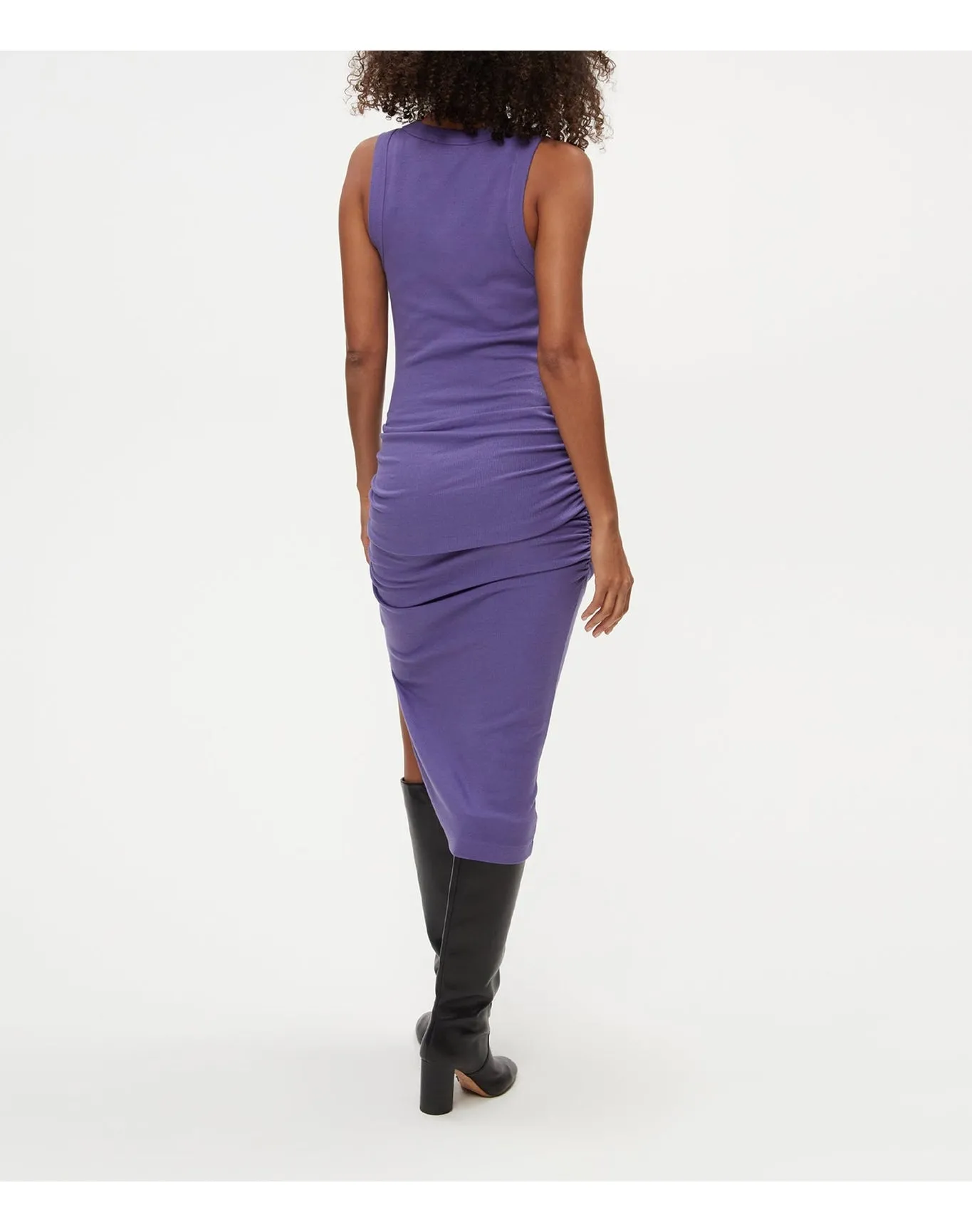 Wren Ribbed Midi Dress | Moonlit MICHAEL STARS